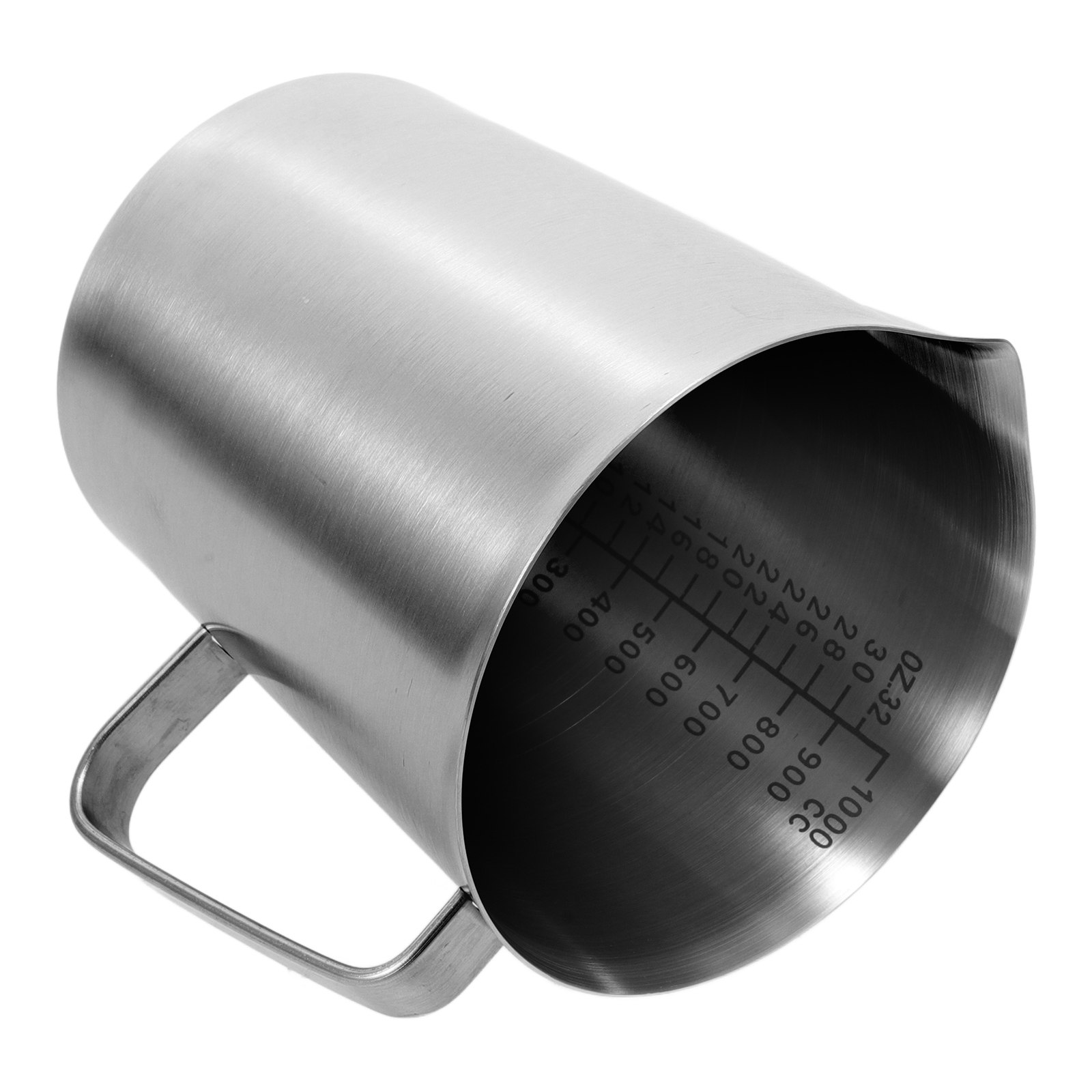 Milk Steaming Pitcher - Professional Stainless Steel Milk Pitcher Large