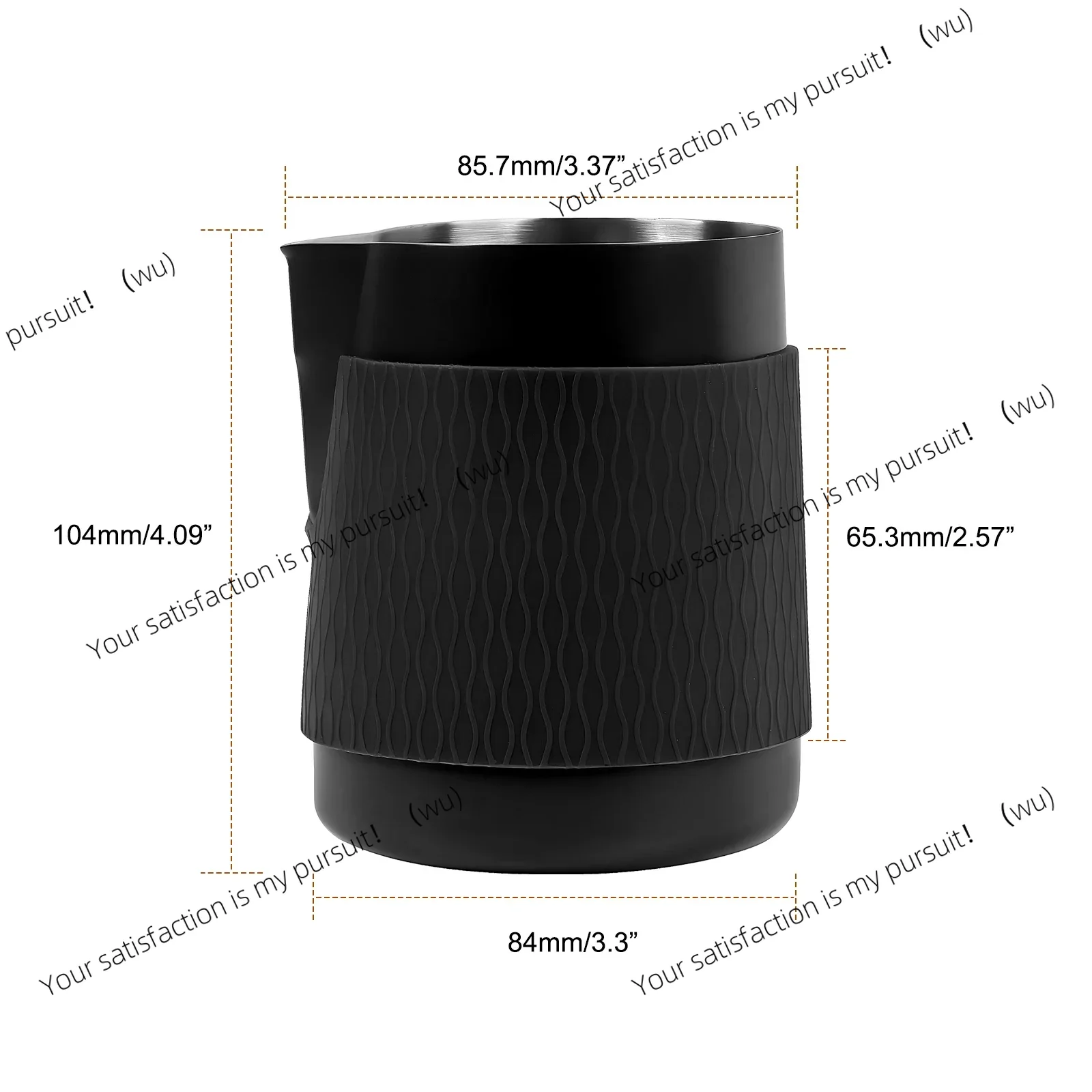 Milk Steaming Pitcher - Espresso Milk Pitcher V3, 500ml Milk