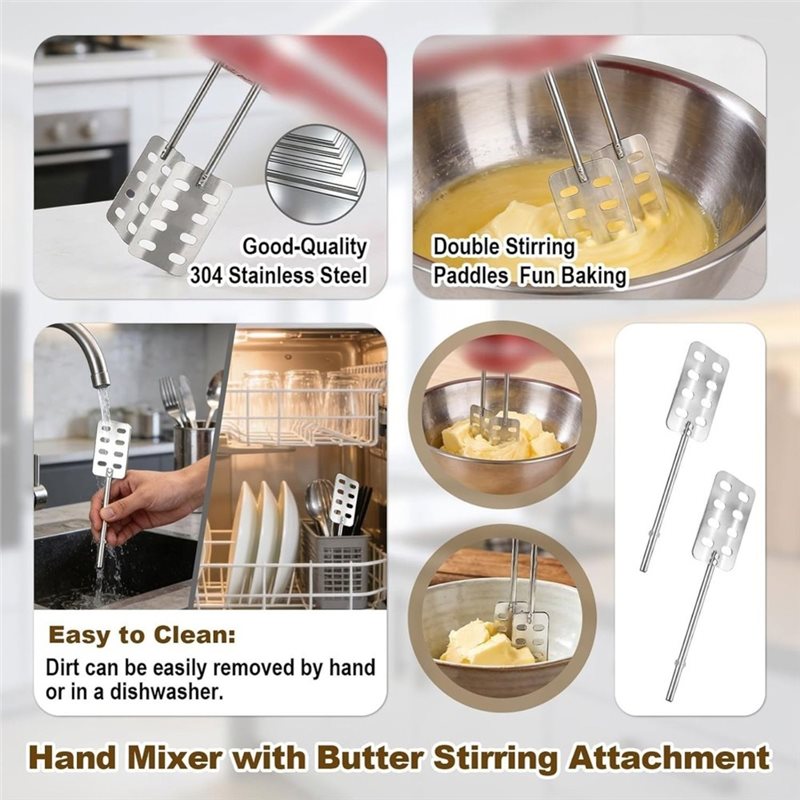 [NEW!A67Z】 Accessories Attachm - Kitchenaid Mixer Hand Mixer ulasan dan harga