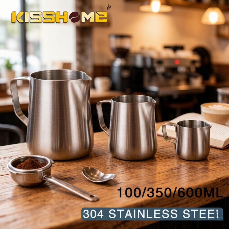 Stainless Steel Coffee Milk Fr - Milk Steaming Pitcher ulasan dan harga