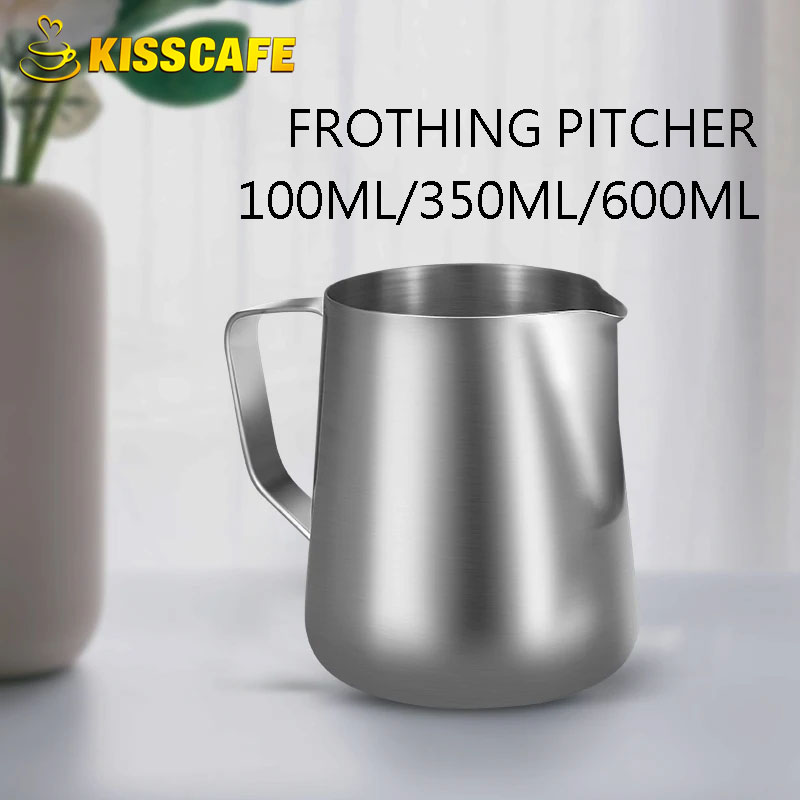 Milk Frother Jug Stainless Ste - Milk Steaming Pitcher ulasan dan harga