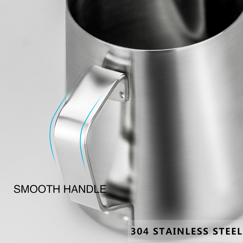 Milk Frother Jug Stainless Ste - Milk Steaming Pitcher ulasan dan harga
